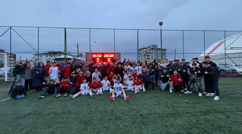 GÜMÜŞORDU GENÇ FK U14 TÜRKİYE ŞAMPİYONASINDA YARI FİNALDE